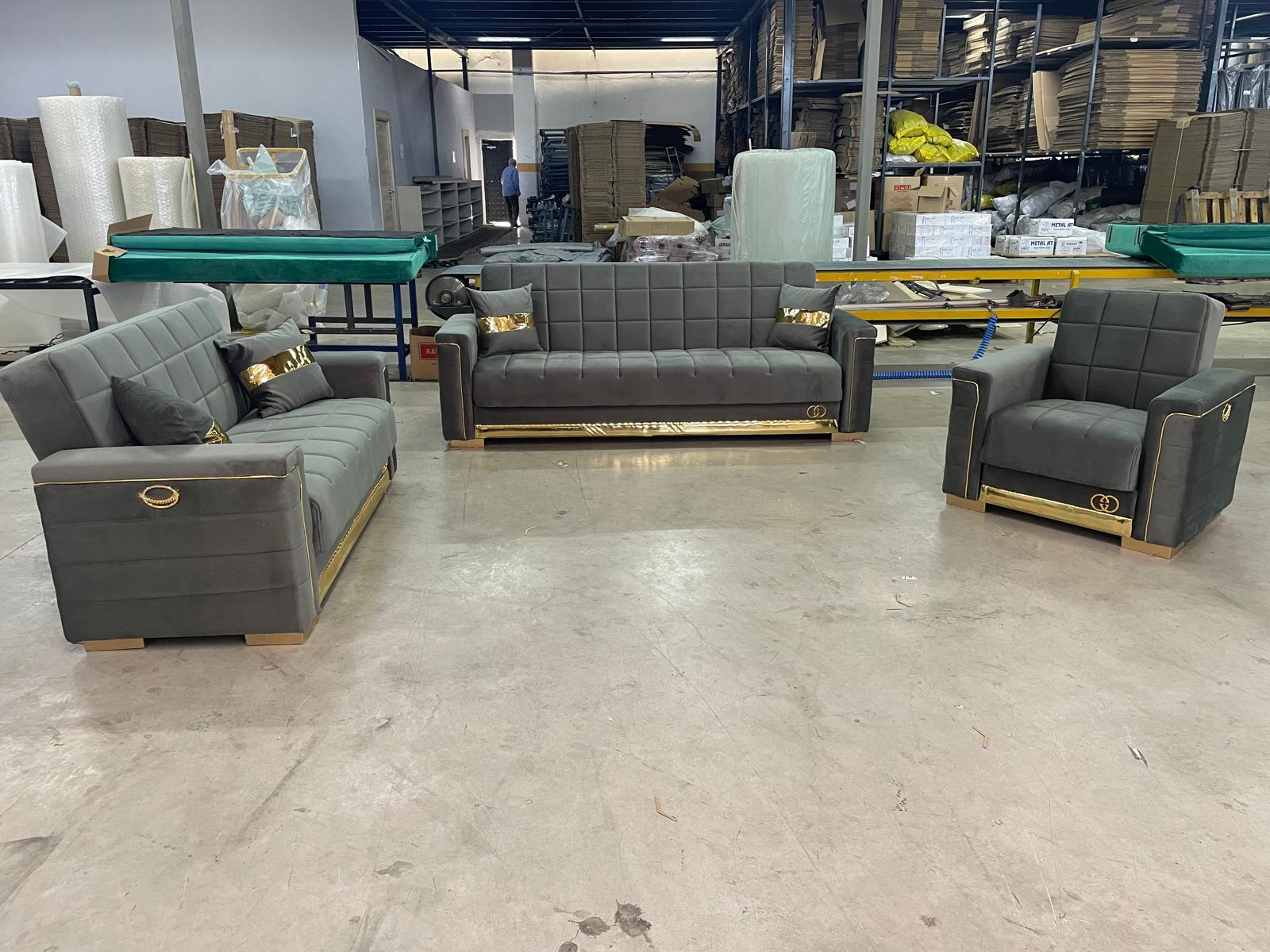 Lion 3+2+1 Seater Sofa Bed