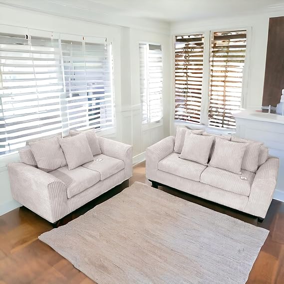 "Luxury Jumbo Cord Corner Sofas: Style & Comfort for UK Homes"