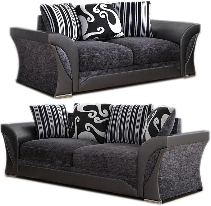 Shannon Fabric Corner Sofa – Luxury Corner Couch Sets for Sale in the UK