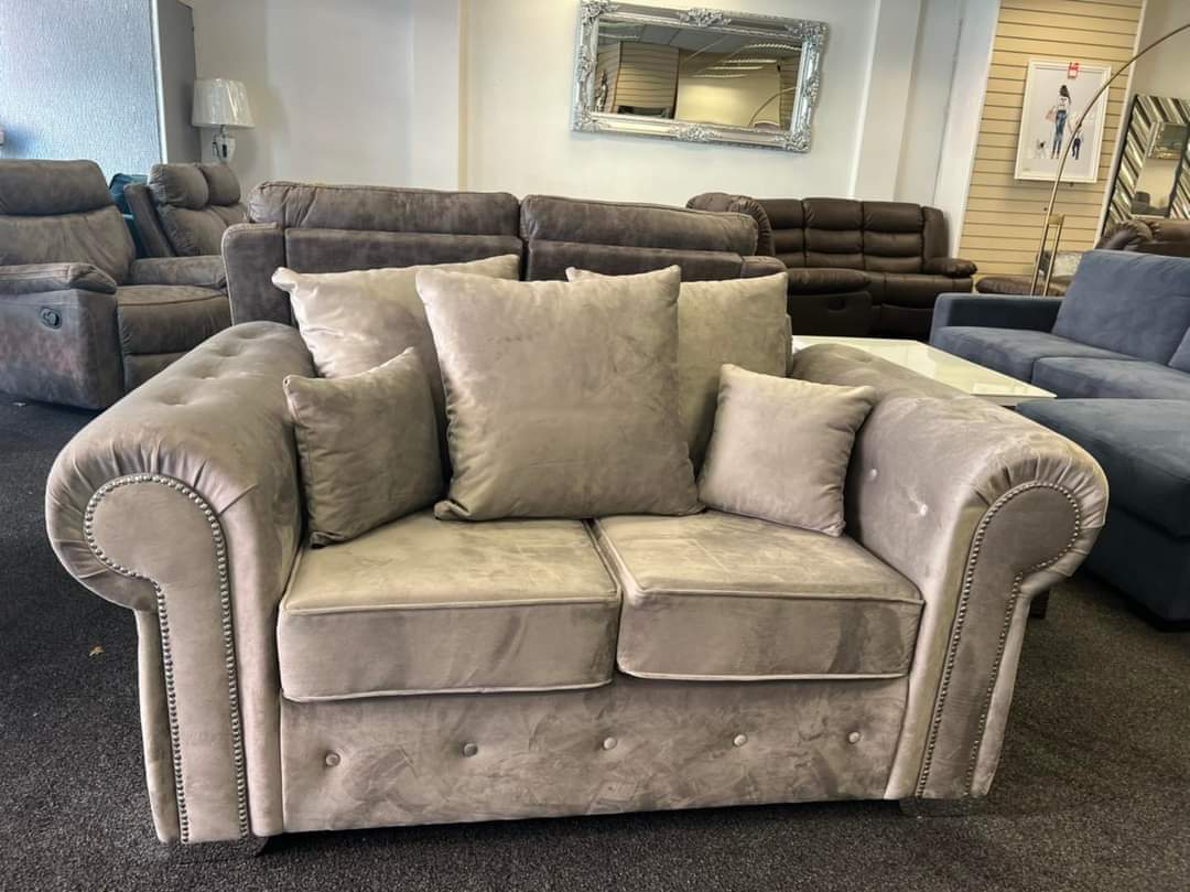 "Ashwin Velvet Sofa Collection: Luxurious Sofas & Corner Sets for Your Living Room"