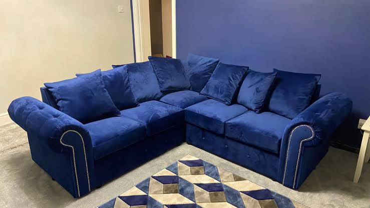 "Ashwin Velvet Sofa Collection: Luxurious Sofas & Corner Sets for Your Living Room"