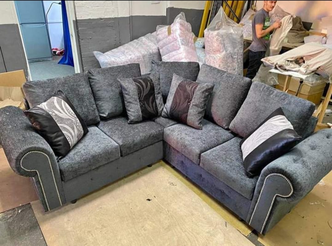 "Ashwin Velvet Sofa Collection: Luxurious Sofas & Corner Sets for Your Living Room"