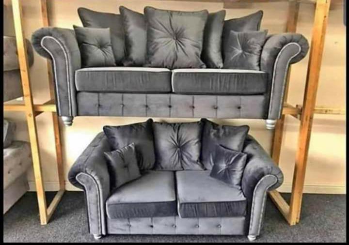 "Ashwin Velvet Sofa Collection: Luxurious Sofas & Corner Sets for Your Living Room"