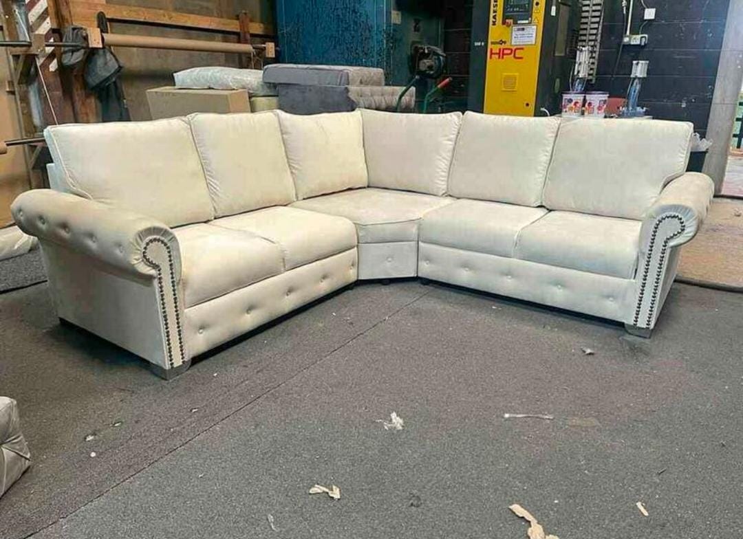 "Ashwin Velvet Sofa Collection: Luxurious Sofas & Corner Sets for Your Living Room"