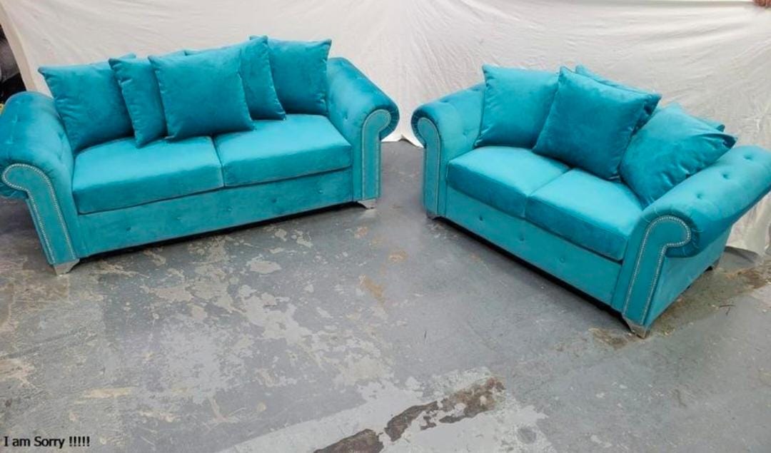 "Ashwin Velvet Sofa Collection: Luxurious Sofas & Corner Sets for Your Living Room"