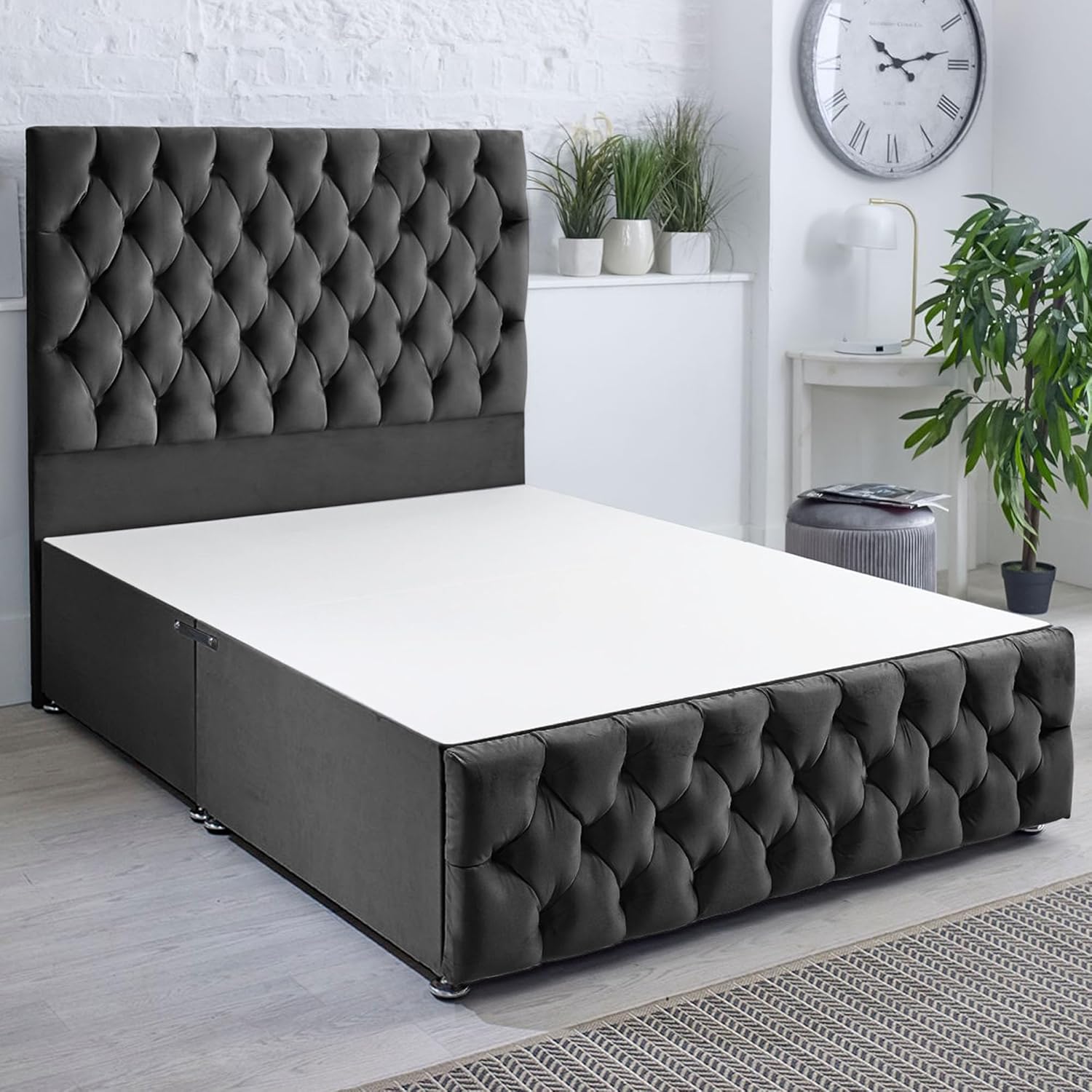 Elegant Bed & Mattress | Durable Bed Frame | Modern Bedroom Furniture