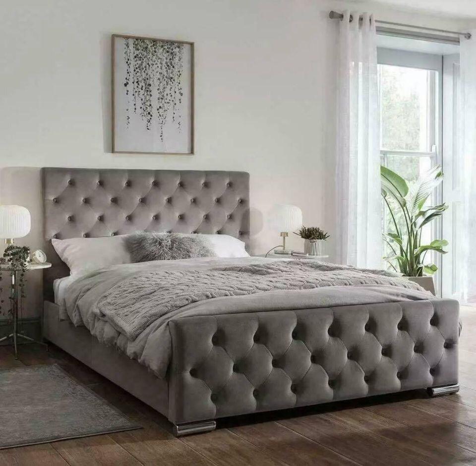 Florida Bed – Modern Wooden Frame & Luxury Comfort for Stylish UK Bedrooms
