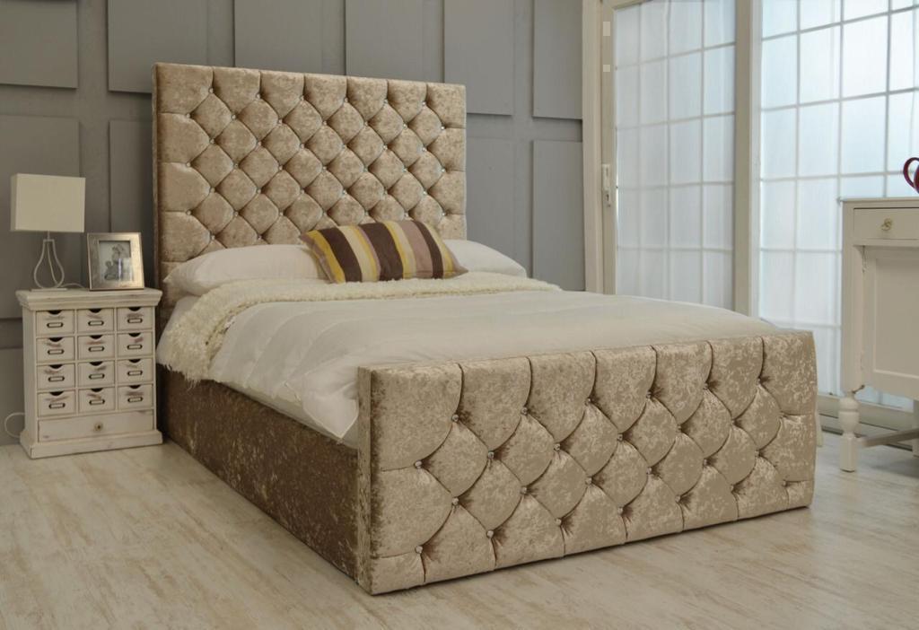 Florida Bed – Modern Wooden Frame & Luxury Comfort for Stylish UK Bedrooms