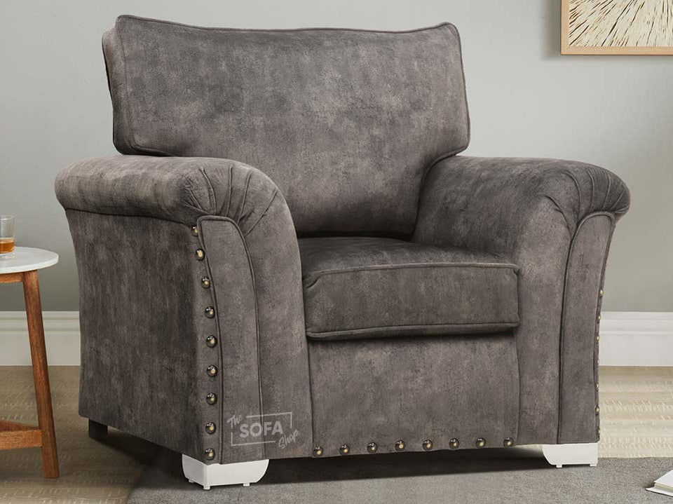 "Shop Harrison Collection Sofa - Leather, 3 Seater, High Back Cushion & Sectional Sofas by Sccater"