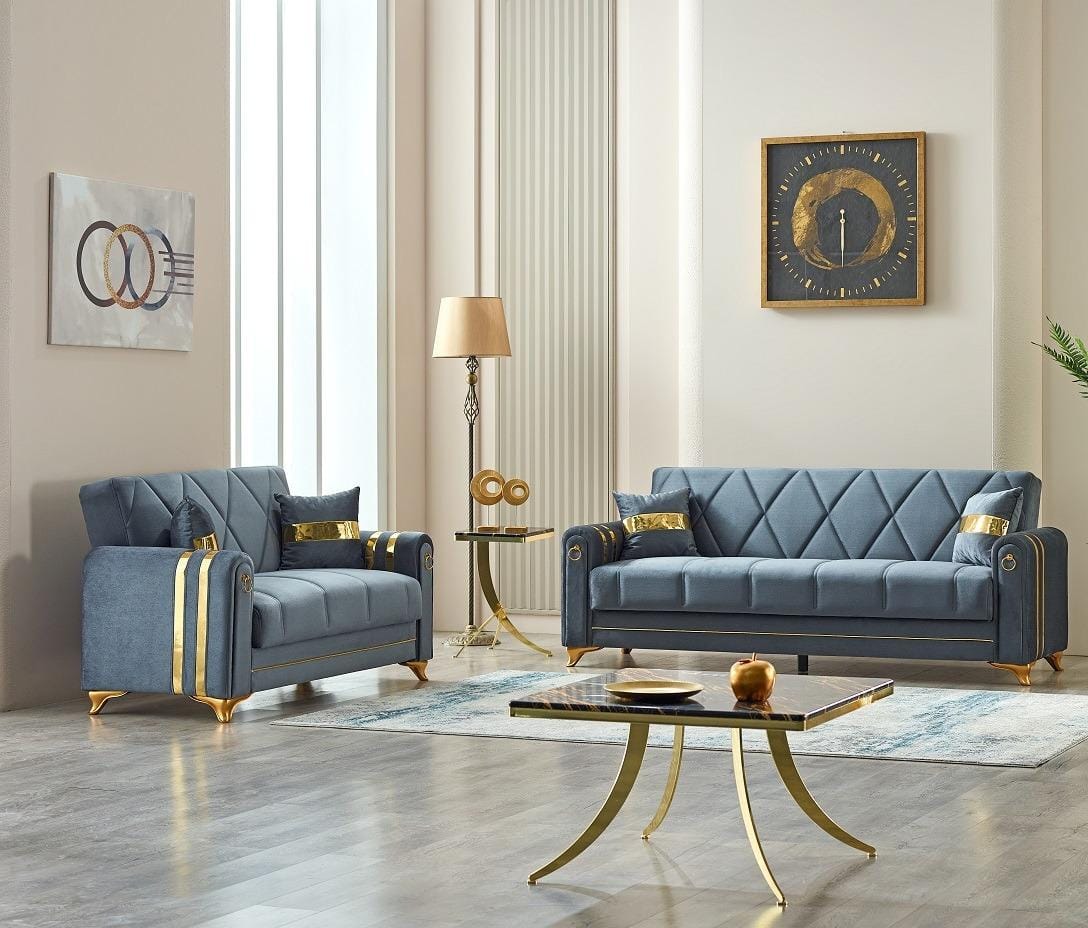 Kuzey 3+2 Seater Sofa Bed with Storage – Stylish, Spacious & Functional