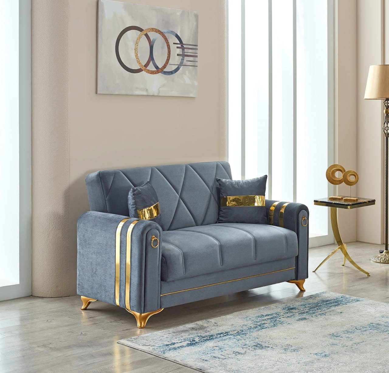 Kuzey 3+2 Seater Sofa Bed with Storage – Stylish, Spacious & Functional