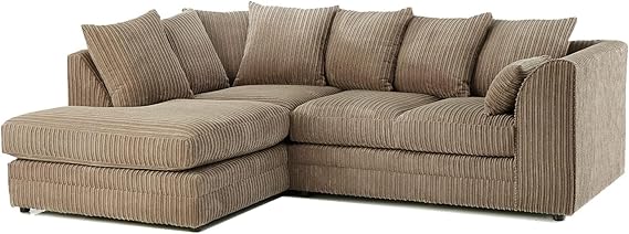 "Luxury Jumbo Cord Corner Sofas: Style & Comfort for UK Homes"