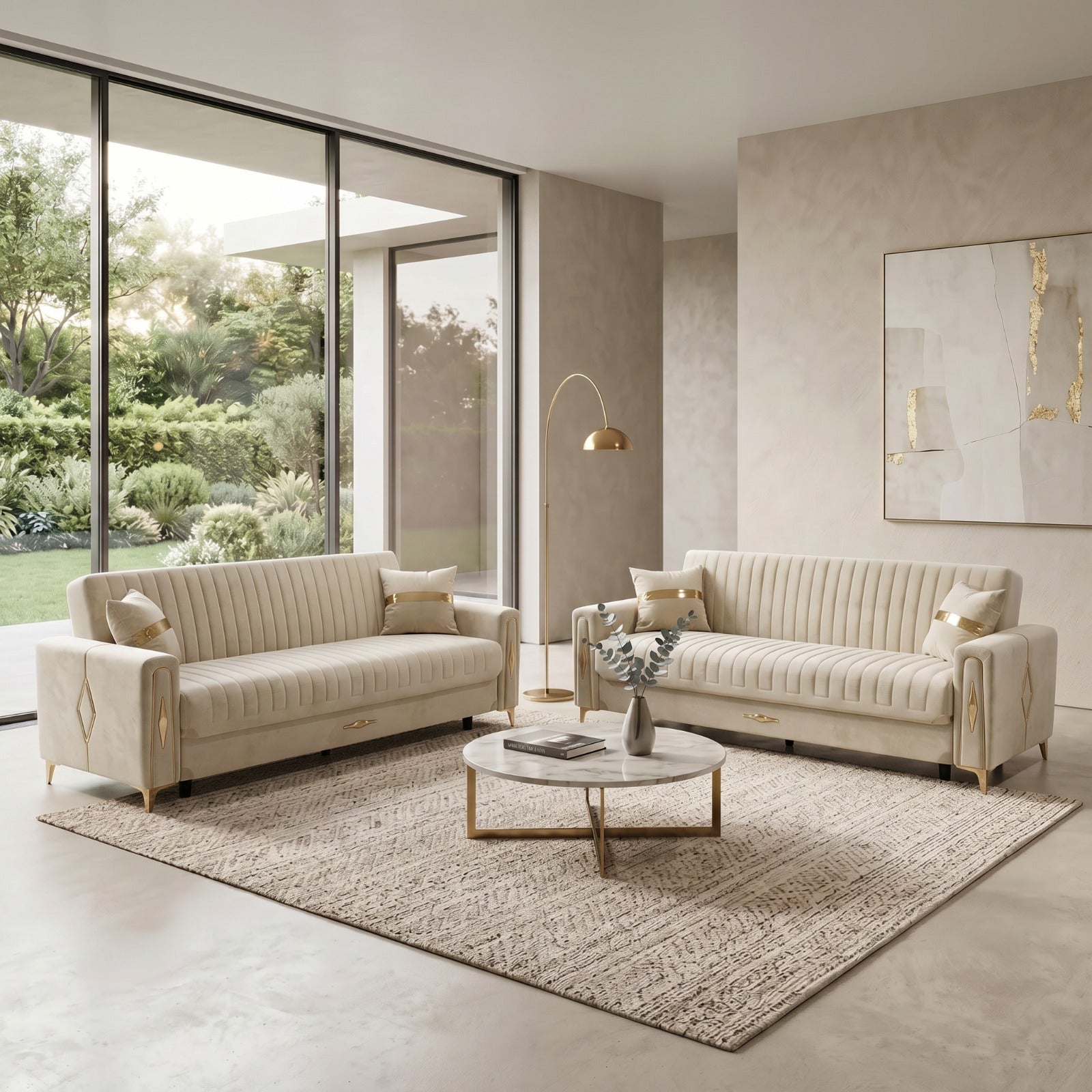 Modern Sofa Beds | Milan & Altus Fabric Sofa Beds | 1, 2 & 3 Seater