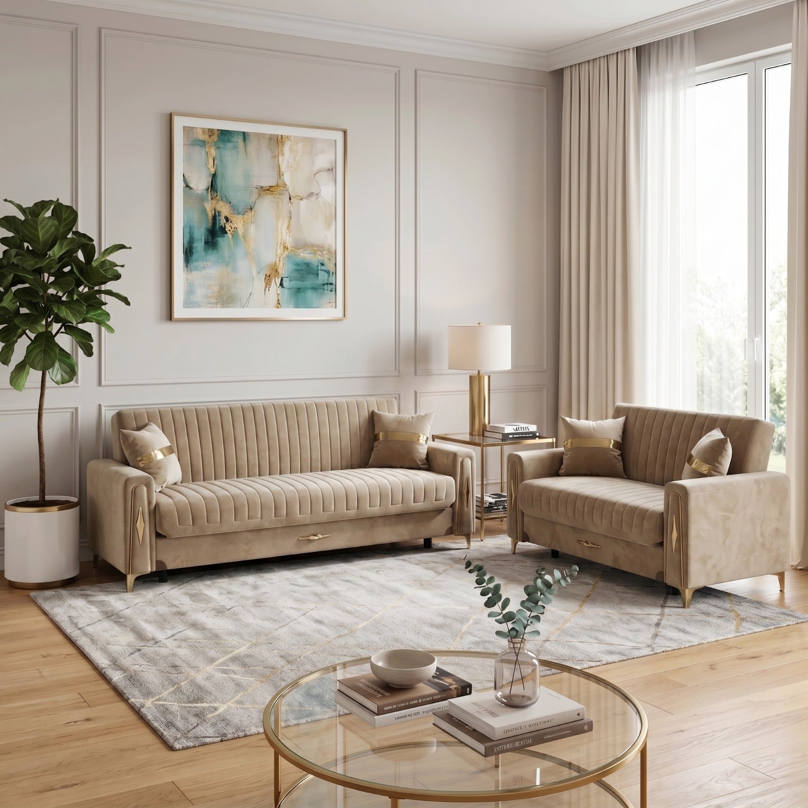 Modern Sofa Beds | Milan & Altus Fabric Sofa Beds | 1, 2 & 3 Seater