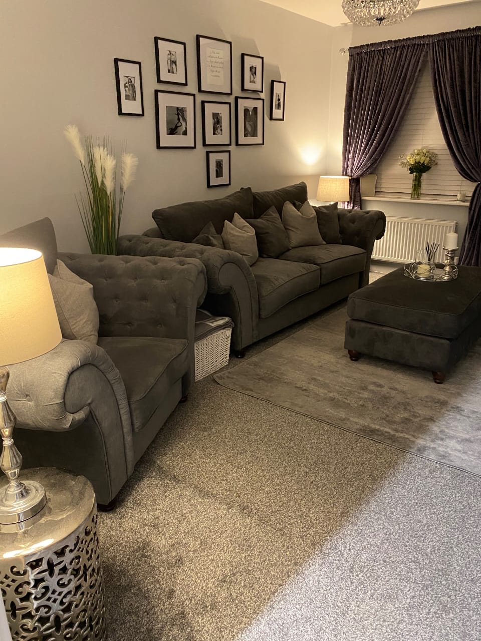 Nicole Sofa - Elegant & Comfortable Fabric & with all color