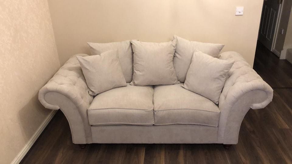 Nicole Sofa - Elegant & Comfortable Fabric & with all color