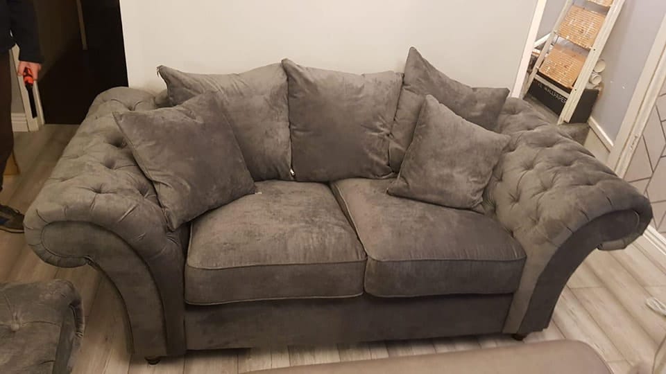 Nicole Sofa - Elegant & Comfortable Fabric & with all color