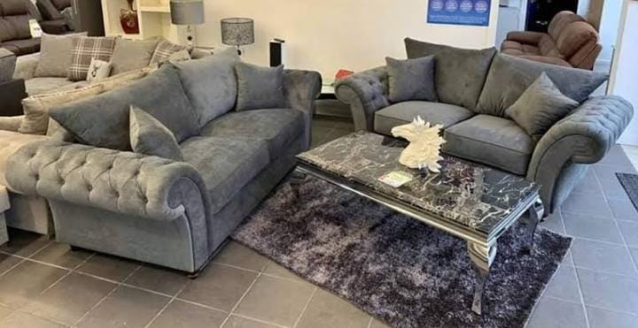 Nicole Sofa - Elegant & Comfortable Fabric & with all color