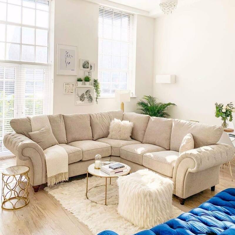 Nicole Sofa - Elegant & Comfortable Fabric & with all color