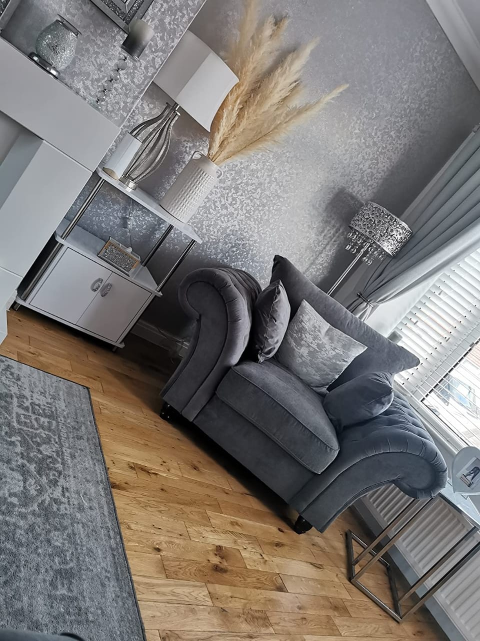 Nicole Sofa - Elegant & Comfortable Fabric & with all color