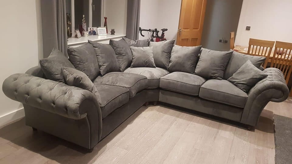 Nicole Sofa - Elegant & Comfortable Fabric & with all color