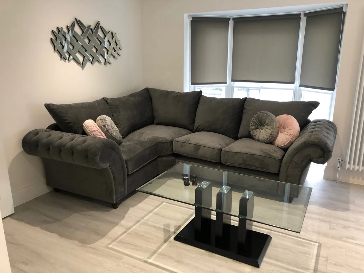 Nicole Sofa - Elegant & Comfortable Fabric & with all color