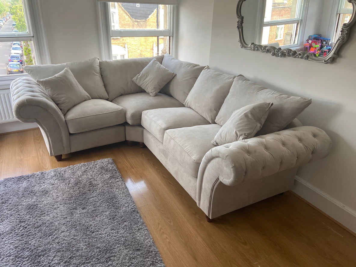 Nicole Sofa - Elegant & Comfortable Fabric & with all color