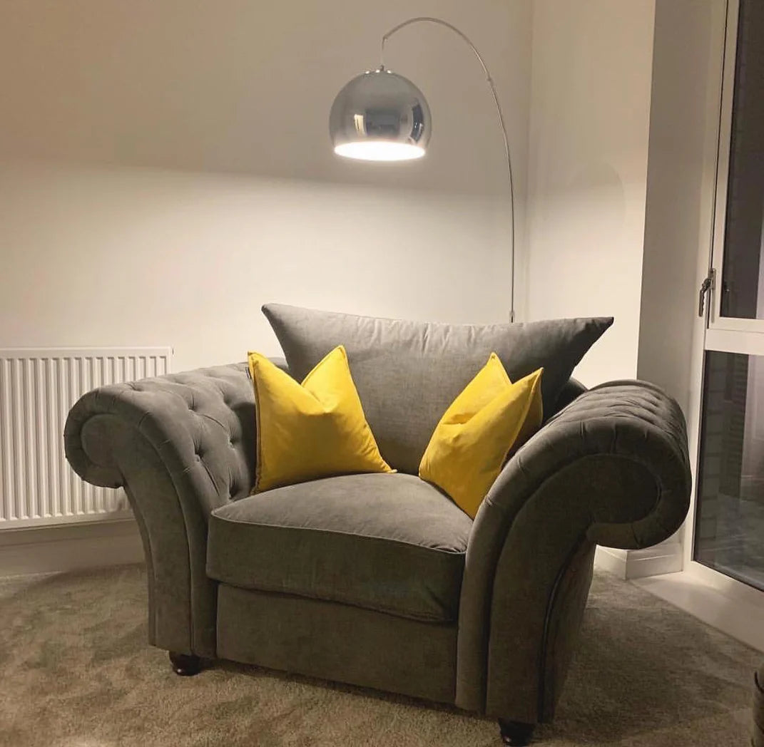 Nicole Sofa - Elegant & Comfortable Fabric & with all color