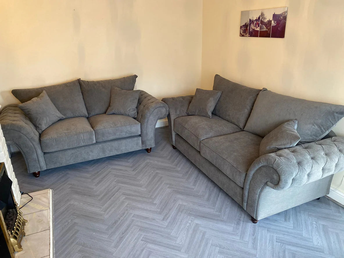 Nicole Sofa - Elegant & Comfortable Fabric & with all color