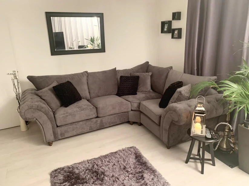 Nicole Sofa - Elegant & Comfortable Fabric & with all color