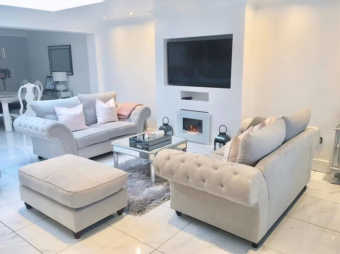 Nicole Sofa - Elegant & Comfortable Fabric & with all color