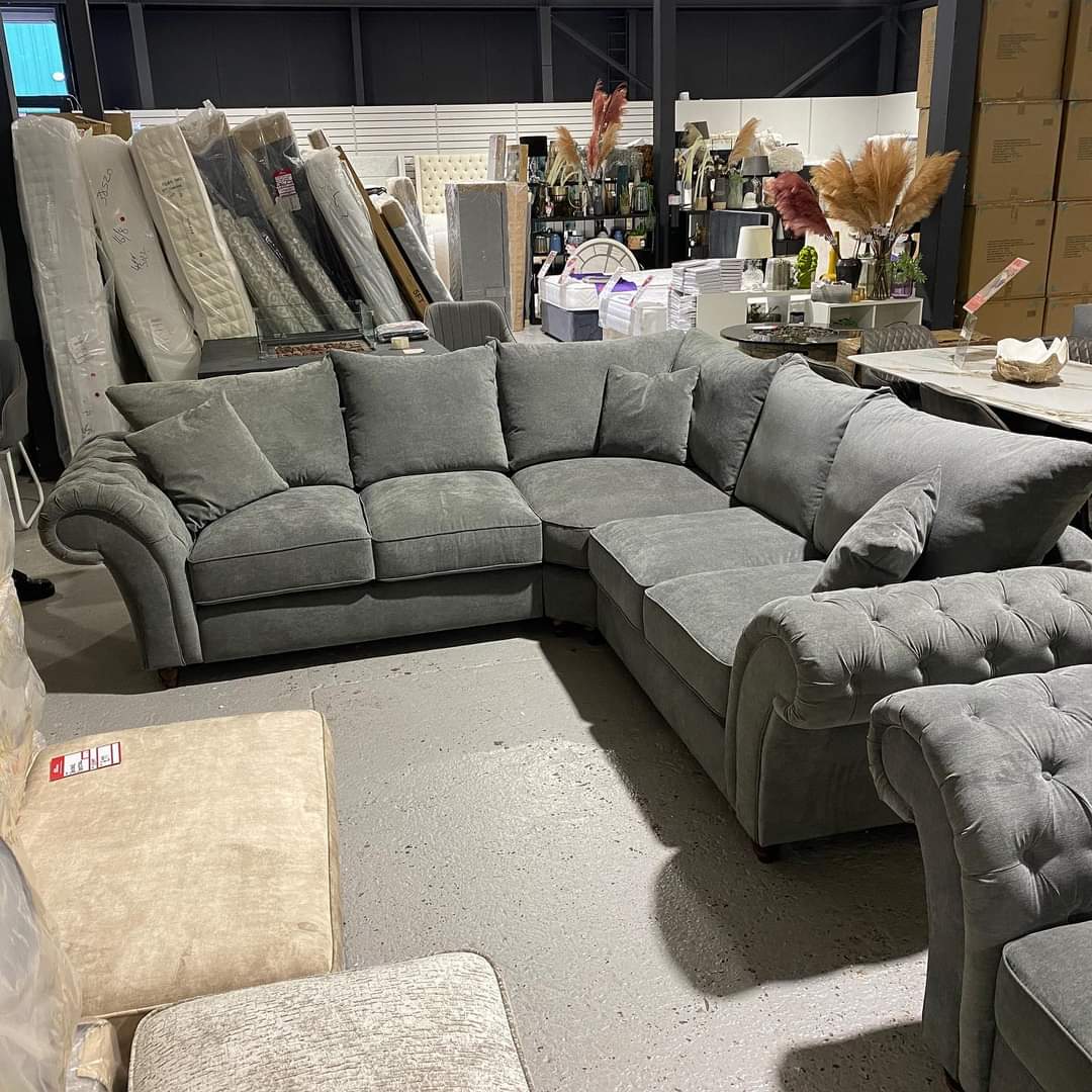 Nicole Sofa - Elegant & Comfortable Fabric & with all color