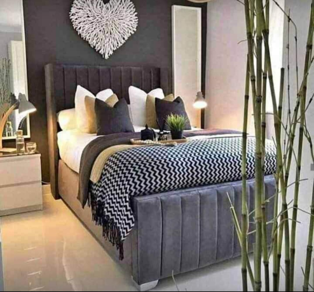 Panel Bed – Stylish Wooden Frame with Mattress