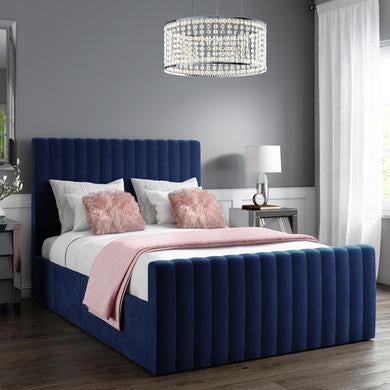 Panel Bed – Stylish Wooden Frame with Mattress