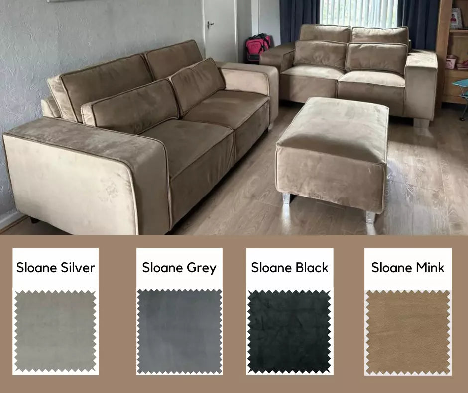 "Luxury Sofas & Furniture – Sloane Sofa High Back Cushion & Sectional Sofas by Sccater"