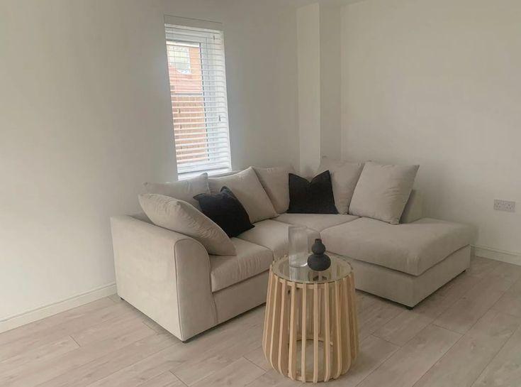 Dylan Plush Velvet Sofa Set – 2 & 3 Seater, Corner Sofa, Swivel Chair – Classic Blue Scatterback Sofas for Living Room