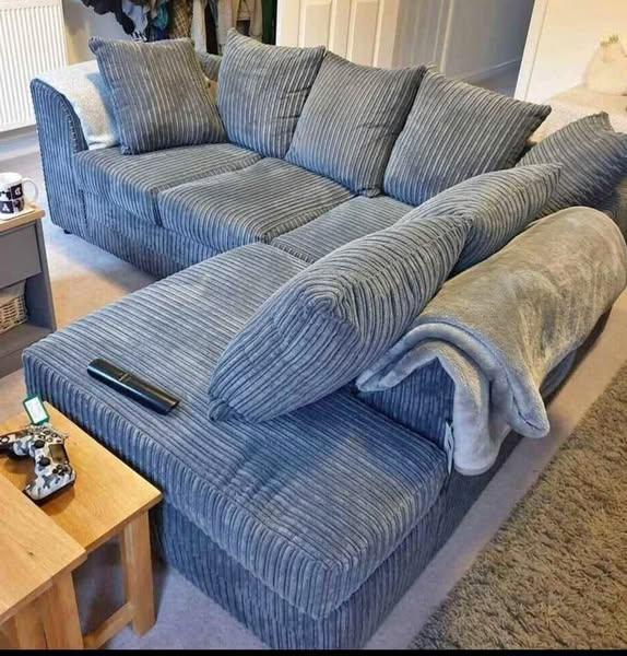 "Luxury Jumbo Cord Corner Sofas: Style & Comfort for UK Homes"