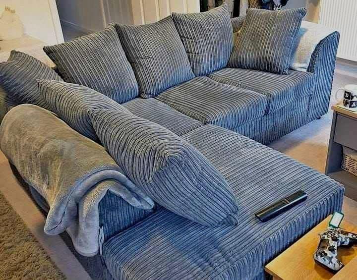 "Luxury Jumbo Cord Corner Sofas: Style & Comfort for UK Homes"