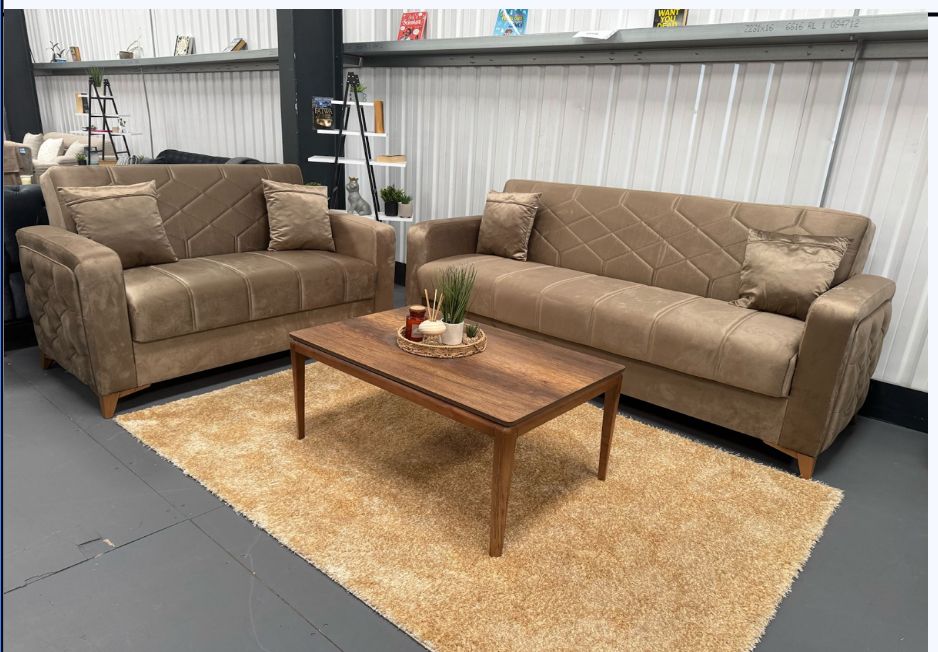 "3+2-Seater Sofa Bed: Stylish, Comfortable, and Functional Sofa Beds with Storage"