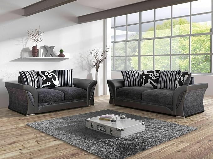 Shannon Fabric Corner Sofa – Luxury Corner Couch Sets for Sale in the UK