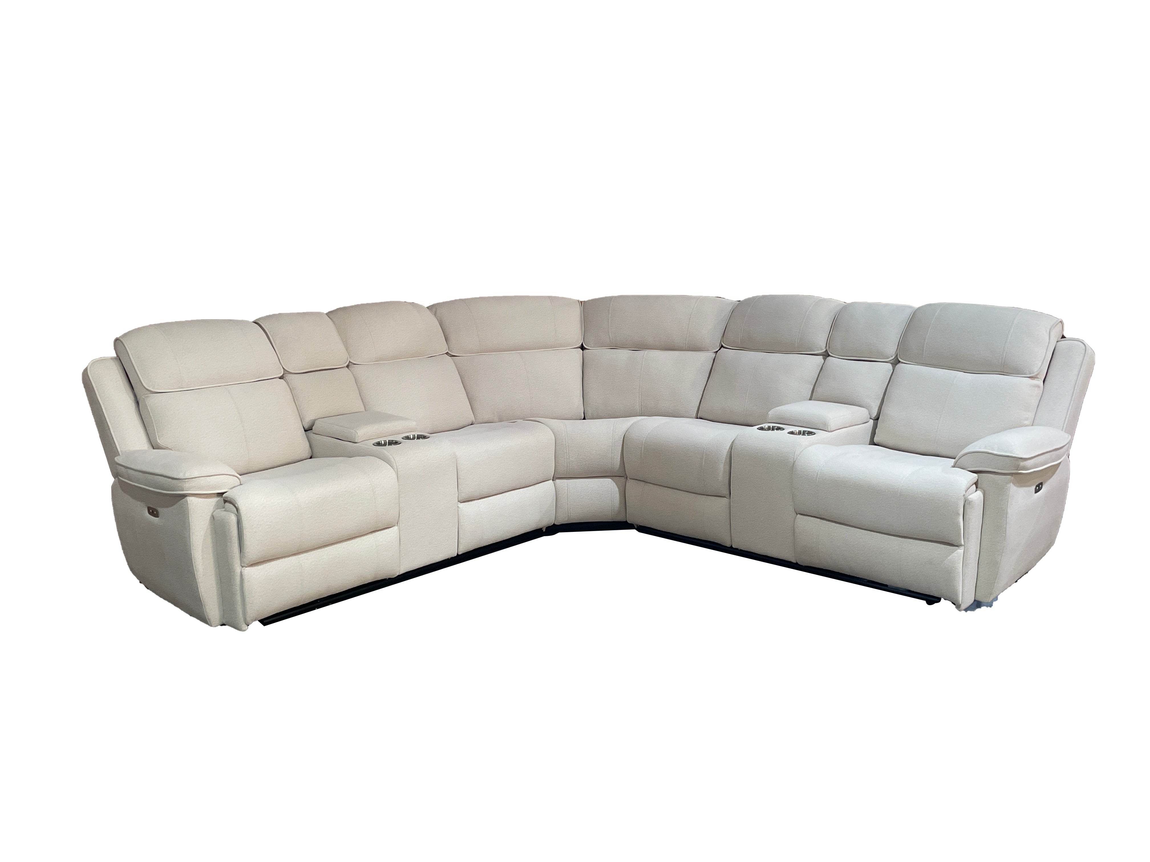Matrix Carville Fabric Corner Sofa – Reclining Comfort Meets Modern Luxury