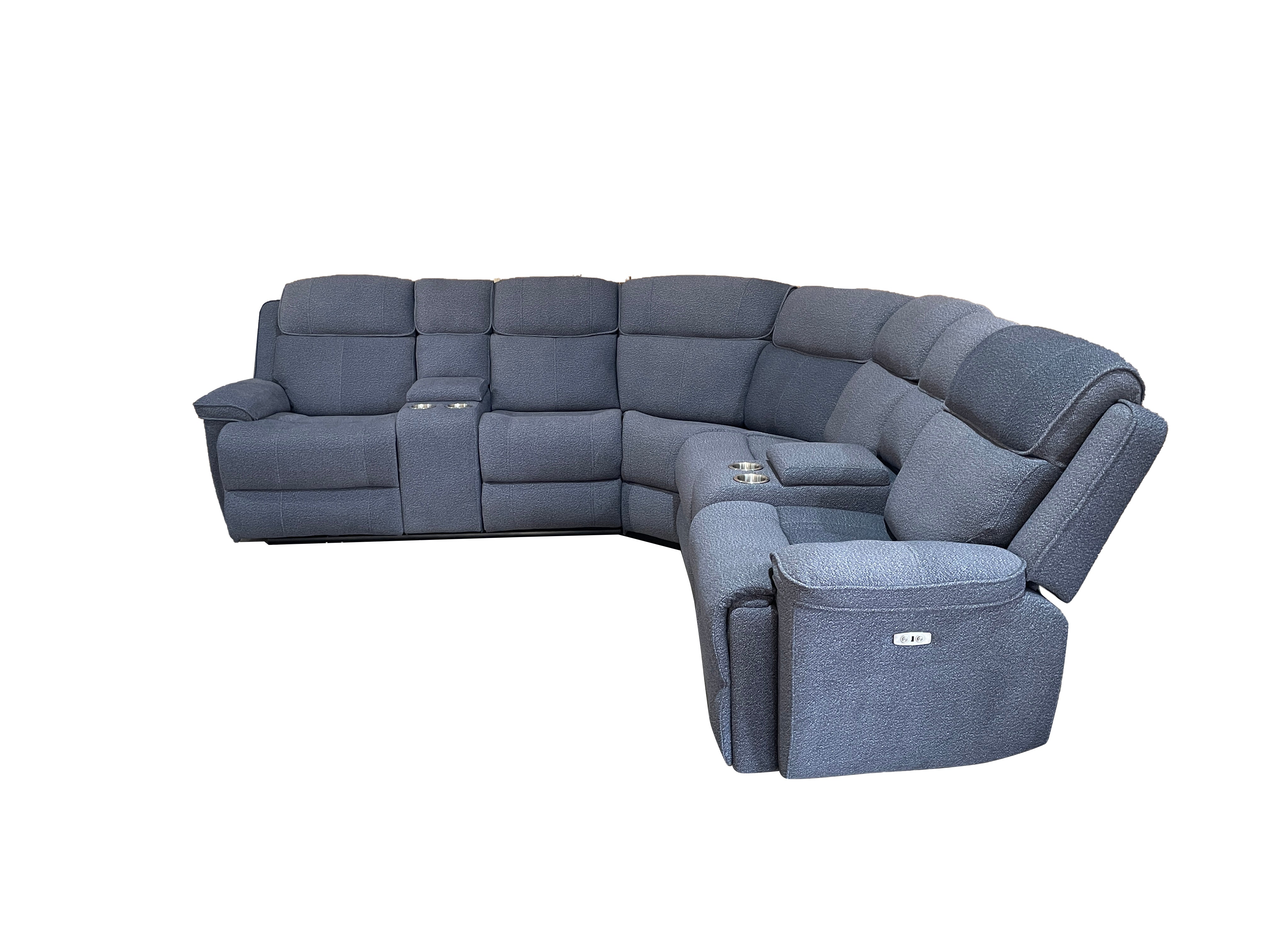 Matrix Carville Fabric Corner Sofa – Reclining Comfort Meets Modern Luxury
