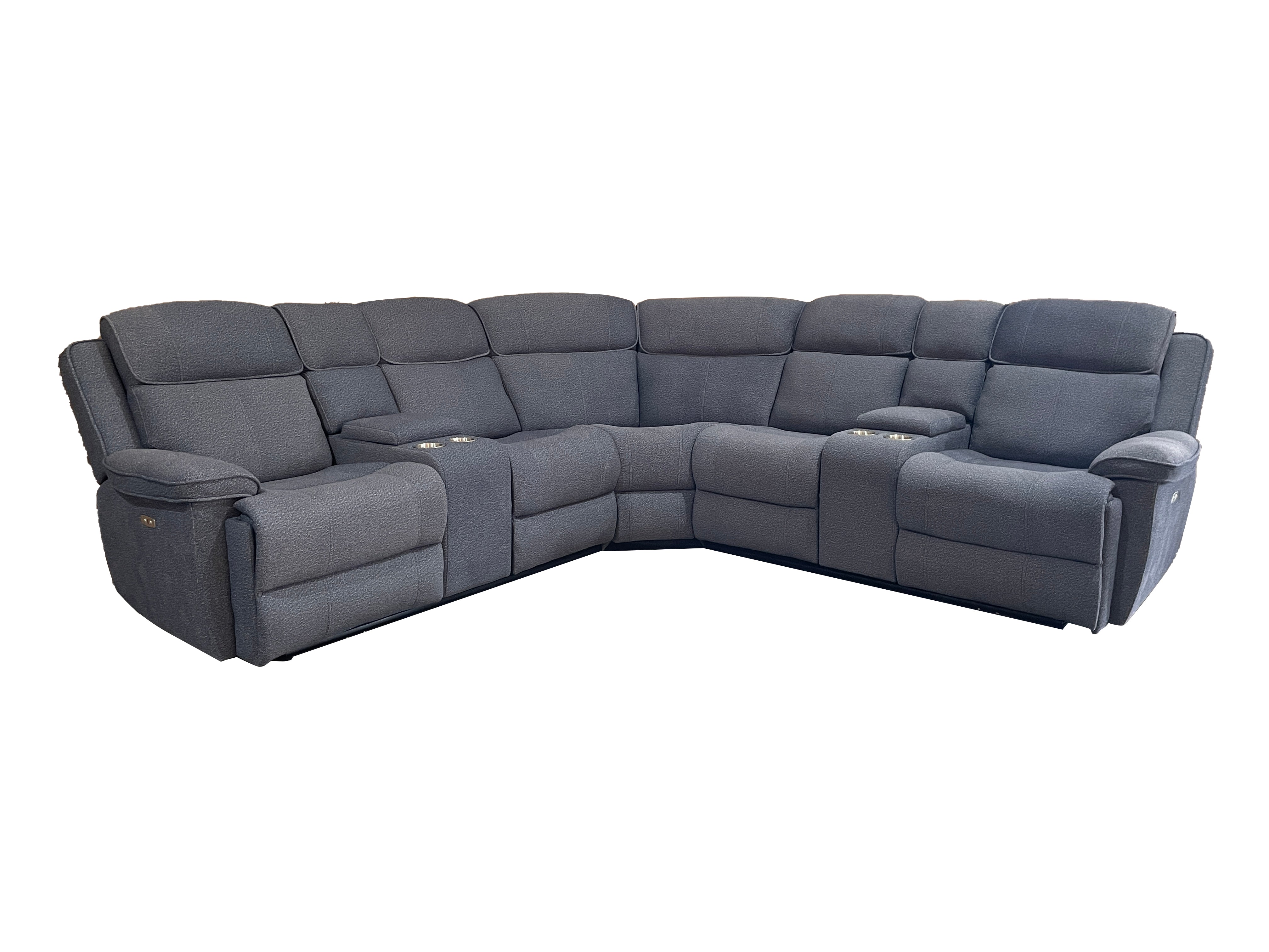 Matrix Carville Fabric Corner Sofa – Reclining Comfort Meets Modern Luxury