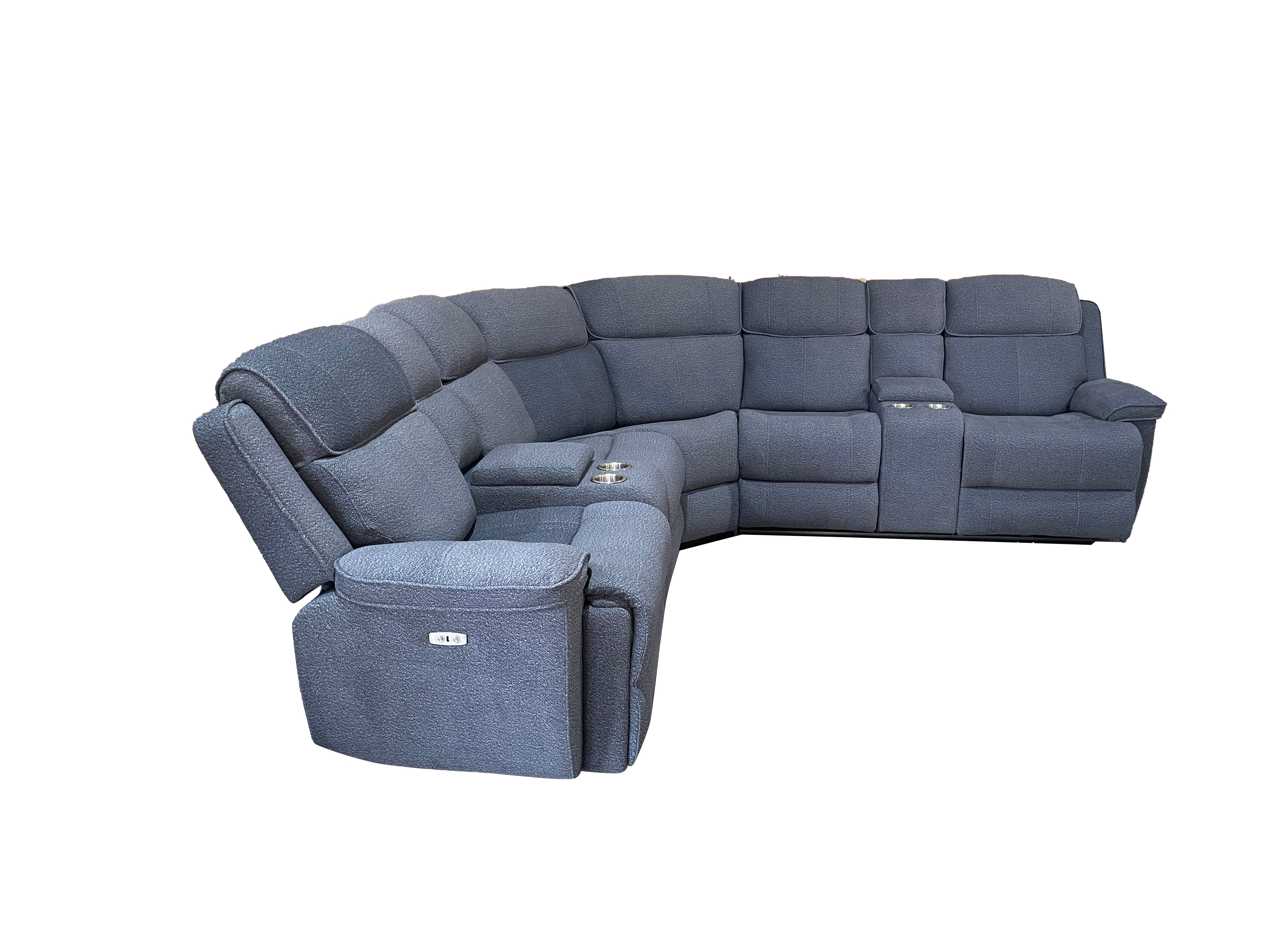 Matrix Carville Fabric Corner Sofa – Reclining Comfort Meets Modern Luxury