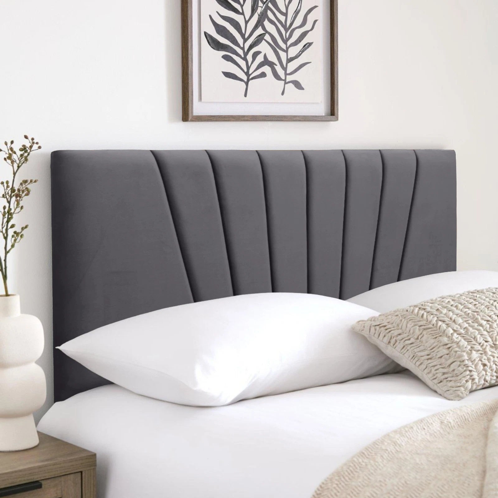 Plush fabric headboards at Matrix Furniture. Choose your size and colour, with custom options, express delivery and 14-day returns.