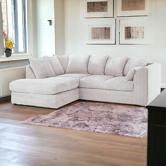 "Luxury Jumbo Cord Corner Sofas: Style & Comfort for UK Homes"