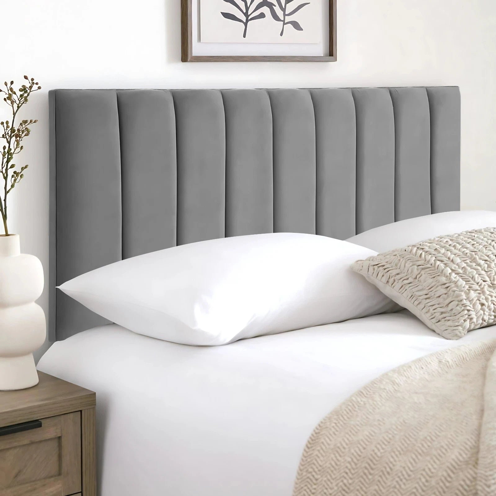 Plush fabric headboards at Matrix Furniture. Choose your size and colour, with custom options, express delivery and 14-day returns.