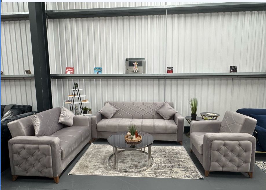"3+2-Seater Sofa Bed: Stylish, Comfortable, and Functional Sofa Beds with Storage"