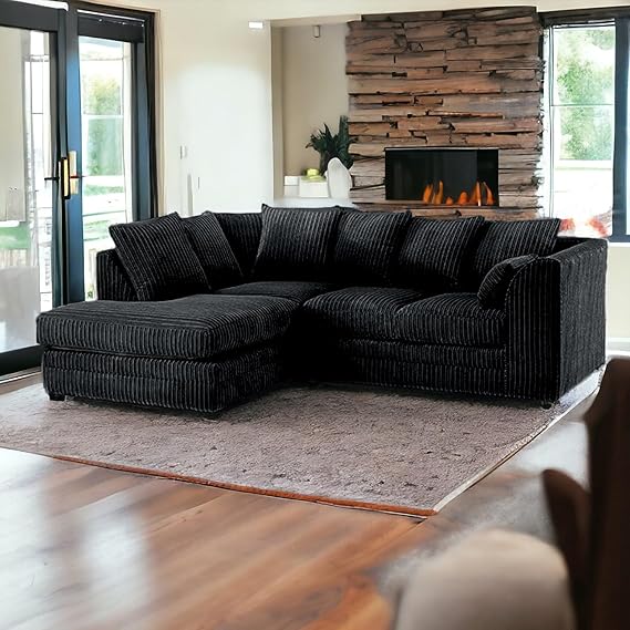 "Luxury Jumbo Cord Corner Sofas: Style & Comfort for UK Homes"