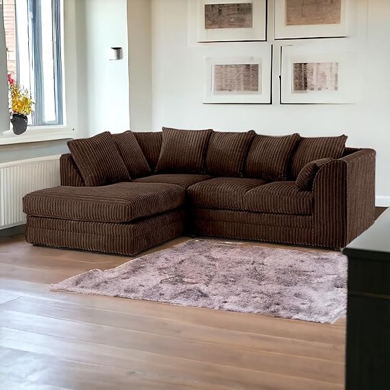 "Luxury Jumbo Cord Corner Sofas: Style & Comfort for UK Homes"
